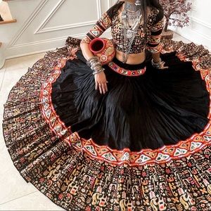 Beautiful black chaniya choli